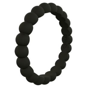 Women's Stackable Bead Silicone Ring