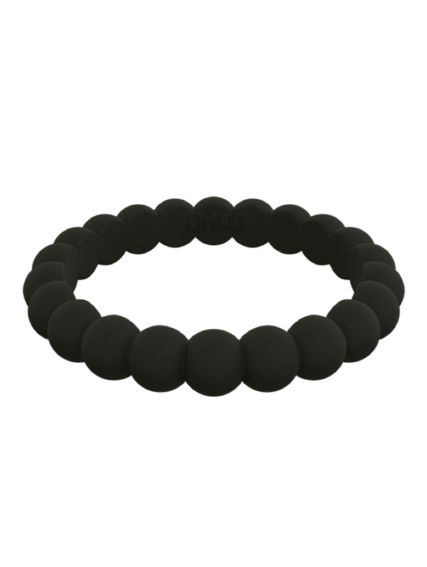 Women's Stackable Bead Silicone Ring - Image 2