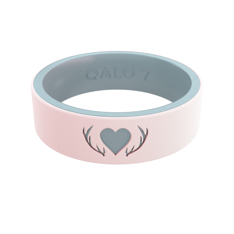 Women's Eva Shockey Heart Antler Silicone Ring - Image 2