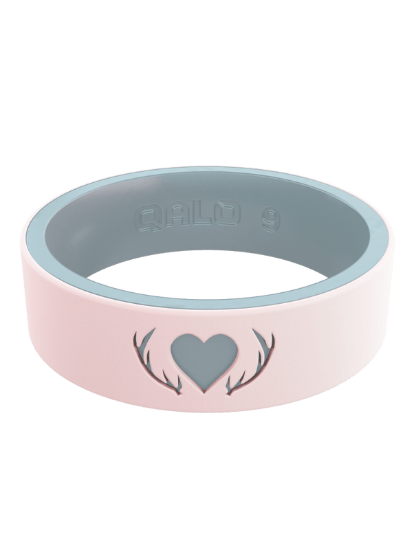 Women's Eva Shockey Heart Antler Silicone Ring - Image 3