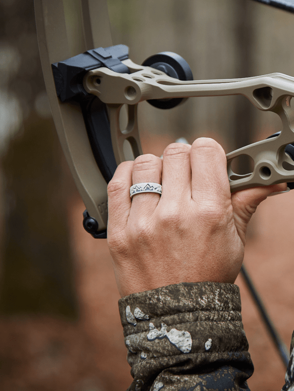 Women's Eva Shockey Ridgeline Silicone Ring - Image 3