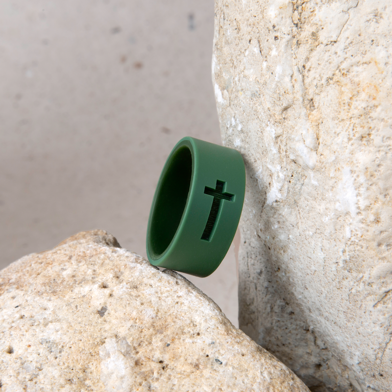 Men's Eva Shockey Cross Strata Ring - Image 3