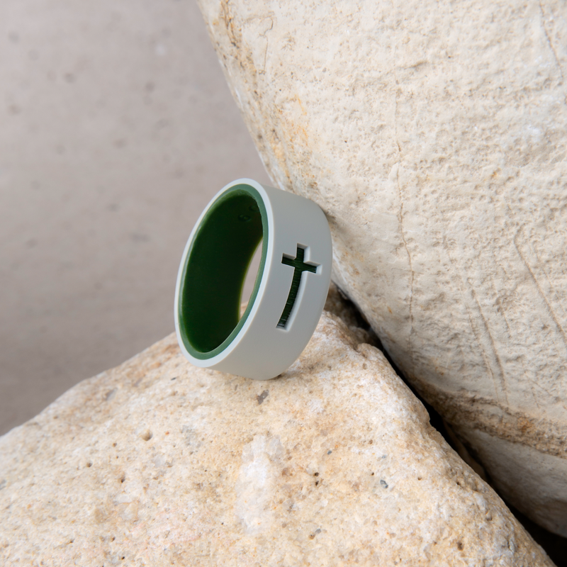 Men's Eva Shockey Cross Strata Ring - Image 6