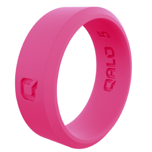 Pink Modern Silicone Ring