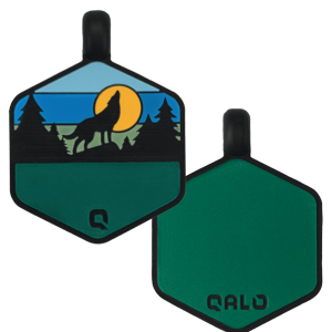 Dusk Wild One Silicone Dog ID Tag