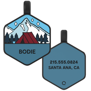 Base Camp Silicone Dog ID Tag