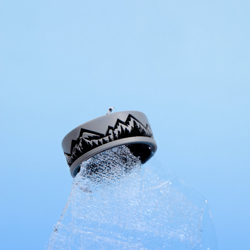 Men's Eva Shockey Ridgeline Silicone Ring - Image 4