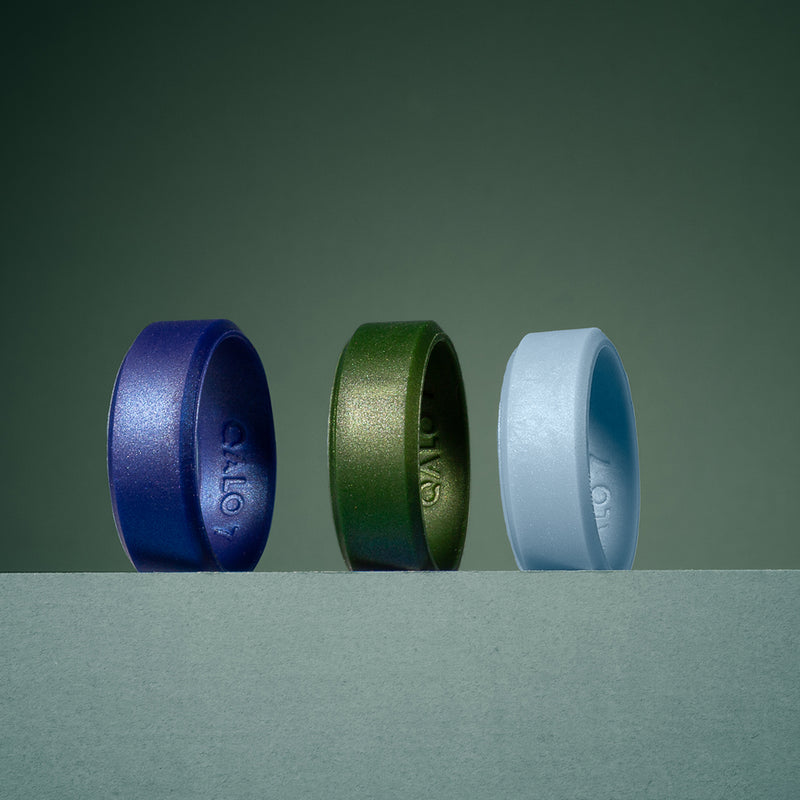 Men's Metallic Modern Ring - Image 3