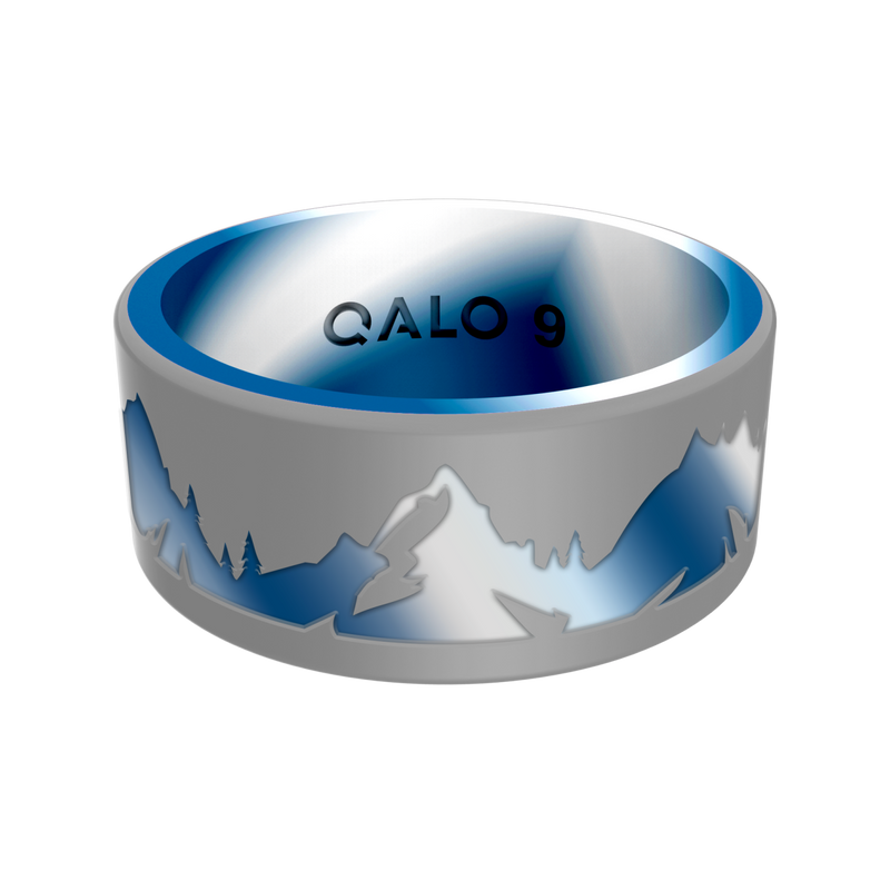 Men's Metallic Frostline Ridge Strata Ring - Image 2
