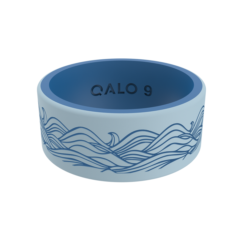 Men's Flow Waves Strata Ring - Image 2