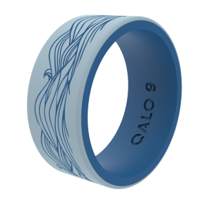 Men's Flow Waves Strata Ring