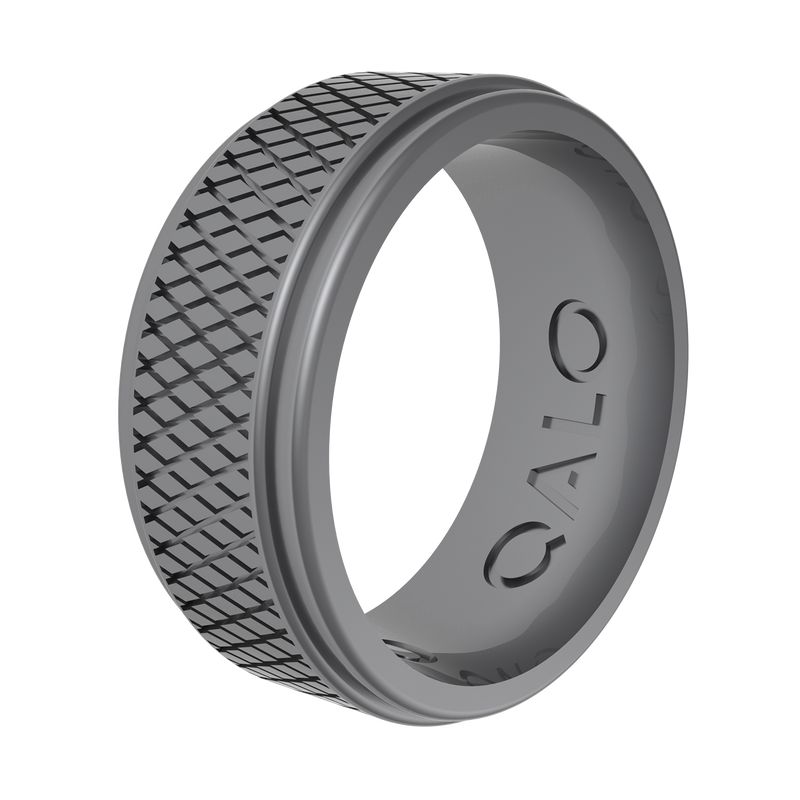 Men's Crosshatch Q2X? Silicone Ring