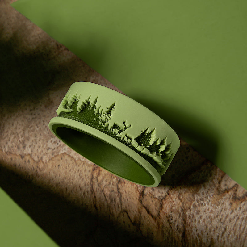 Men's Deer Sighting Strata Ring - Image 5