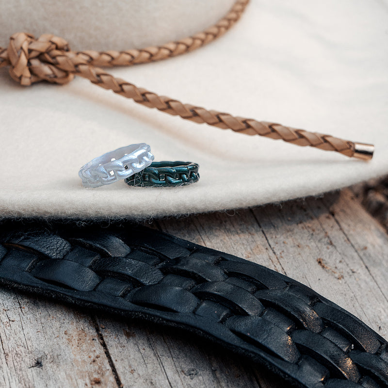 Women's Eva Shockey Metallic Chain Ring - Image 2