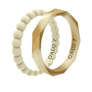 Women's Eva Shockey Dawn Bead/Geo Stack Ring