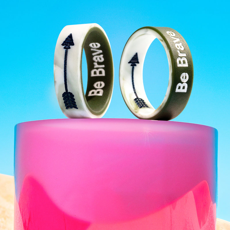 Women's Be Brave Forest Switch Ring - Image 3