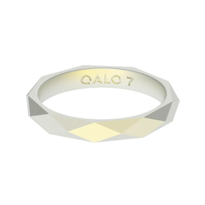 Women's Holographic Geo Stackable Silicone Ring - Image 2