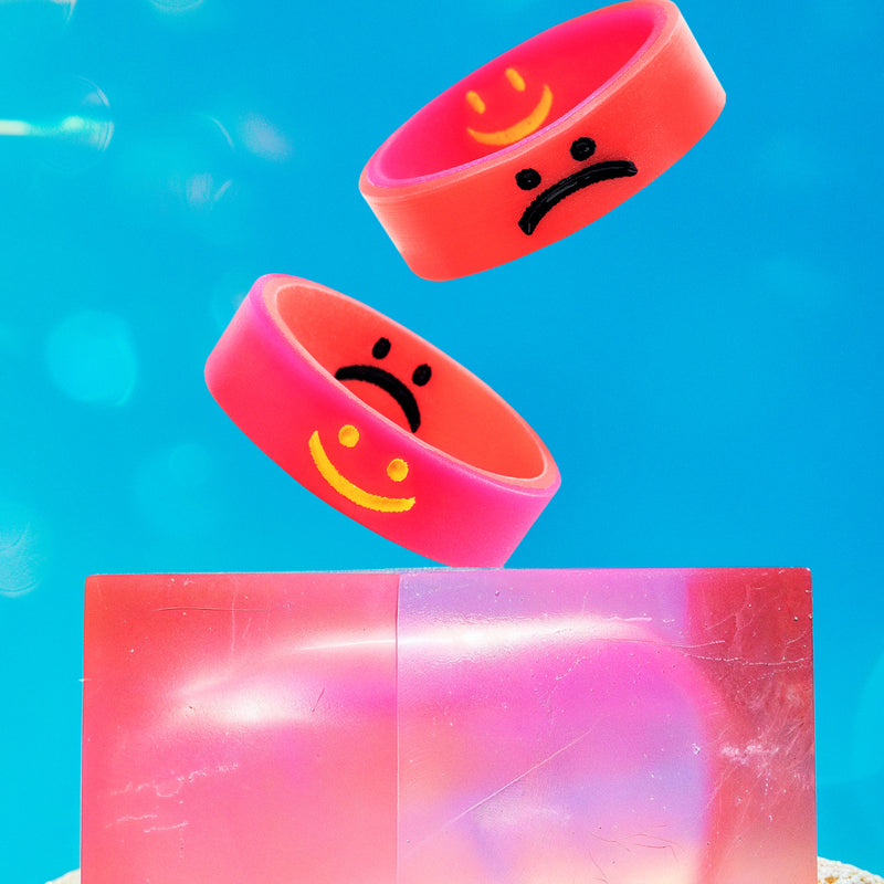 Women's Happy Fuchsia/Magenta Switch Ring - Image 3