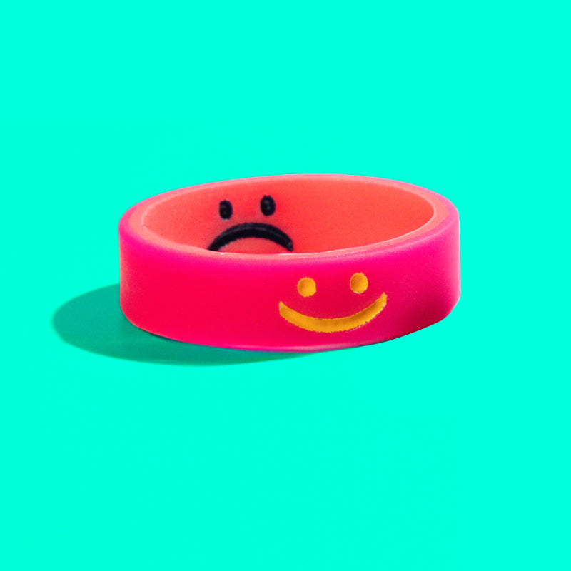 Women's Happy Fuchsia/Magenta Switch Ring - Image 4