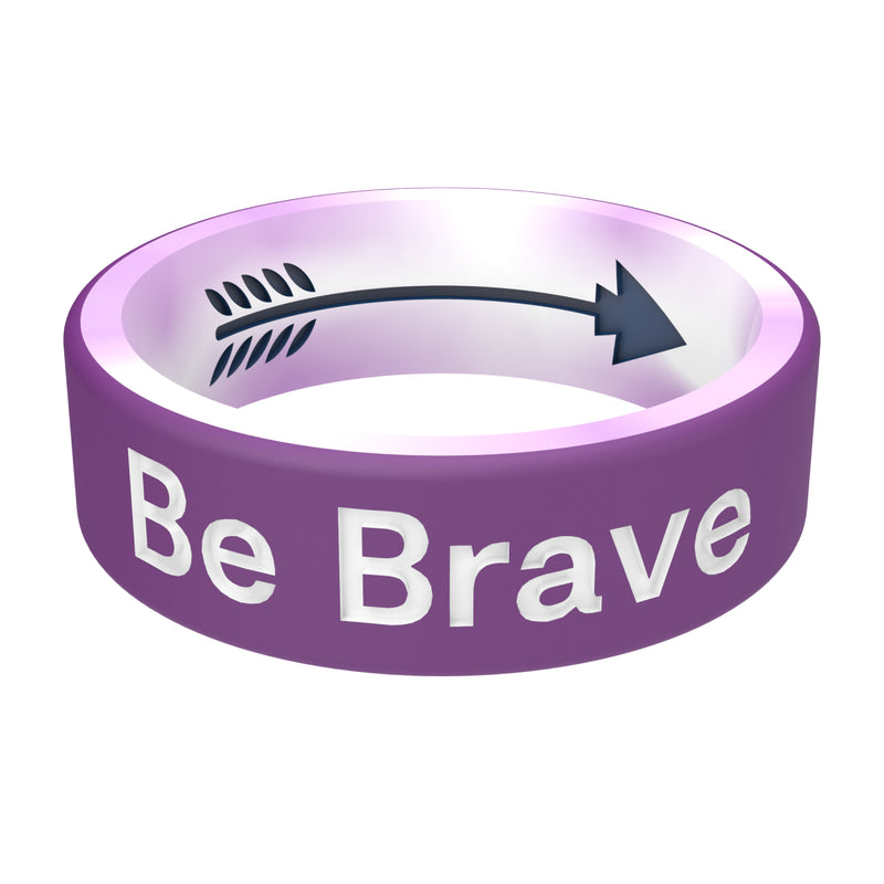 Women's Be Brave Purple Switch Ring - Image 2