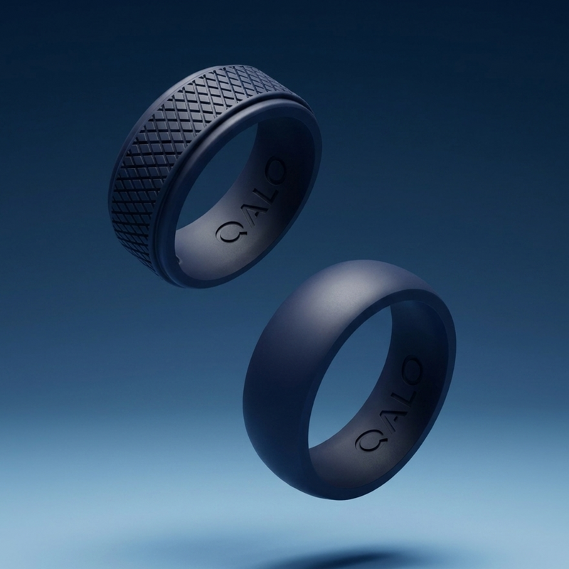 Men's Classic Q2X? Silicone Ring - Image 4