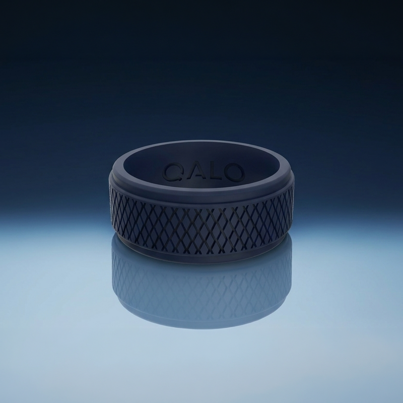 Men's Crosshatch Q2X? Silicone Ring - Image 6
