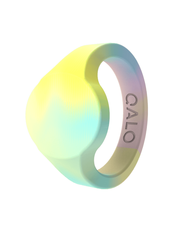 Women??s Tie Dye Signet Silicone Ring - Image 6