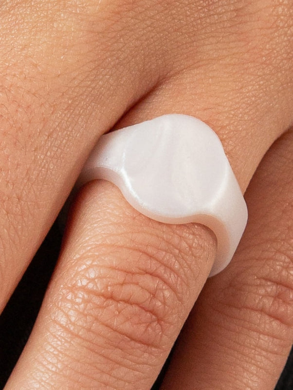 Men's Signet Silicone Ring - Image 6