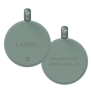 QALO Classic Round Dog ID Tag