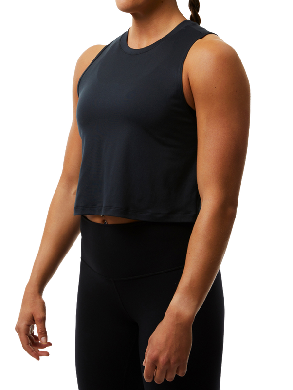 QALO Women's Slate Grey Born Primitive Flex Tank Top