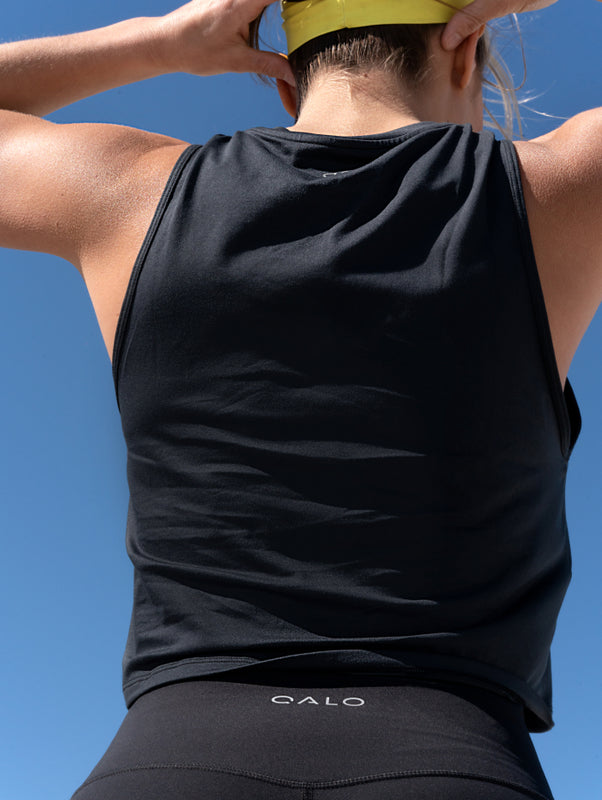 QALO Women's Slate Grey Born Primitive Flex Tank Top - Image 2