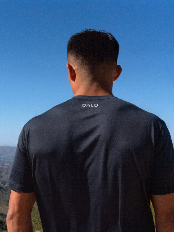 QALO Men's Slate Grey Born Primitive Athleisure Tee - Image 3