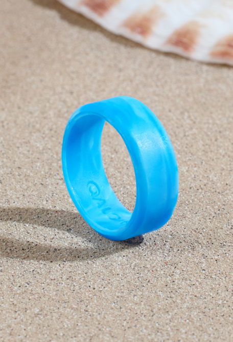 Men's Bioluminescent Modern Silicone Ring - Image 3