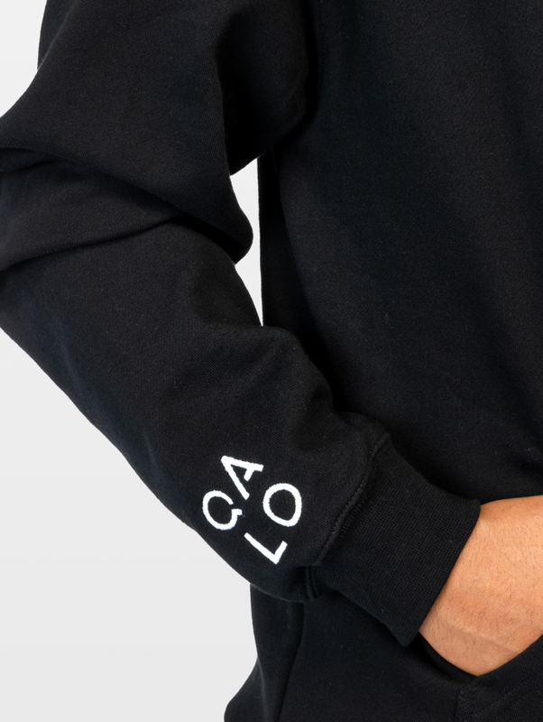 Logo Hoodie Black - Image 4