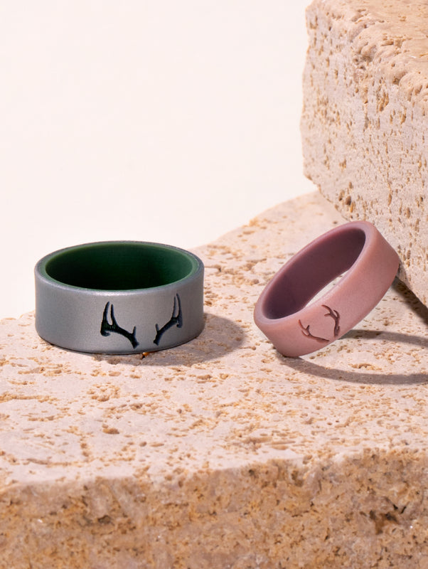 Women's Eva Shockey Antler Silicone Ring - Image 4