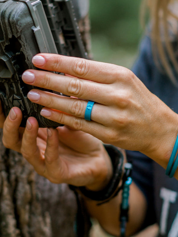 Women's Eva Shockey Antler Silicone Ring - Image 5