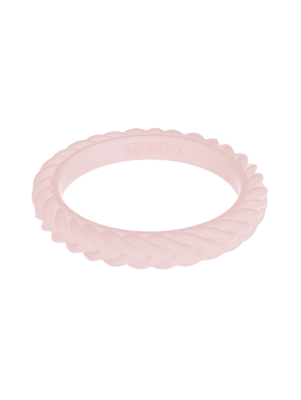 Women's Stackable Braid Silicone Ring - Image 2