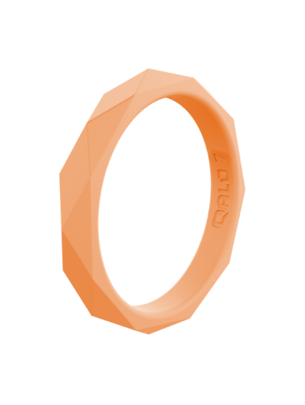 Women's Stackable Geo Silicone Ring