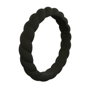Women's Stackable Twist Silicone Ring