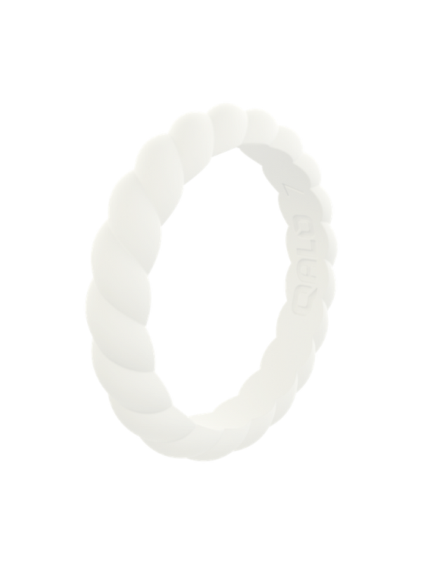 Women's Stackable Twist Silicone Ring - Image 5