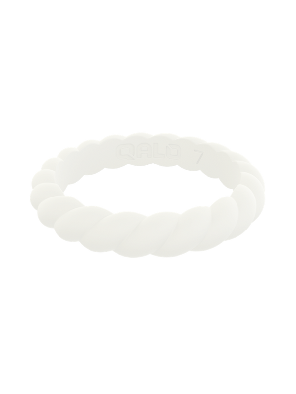 Women's Stackable Twist Silicone Ring - Image 6