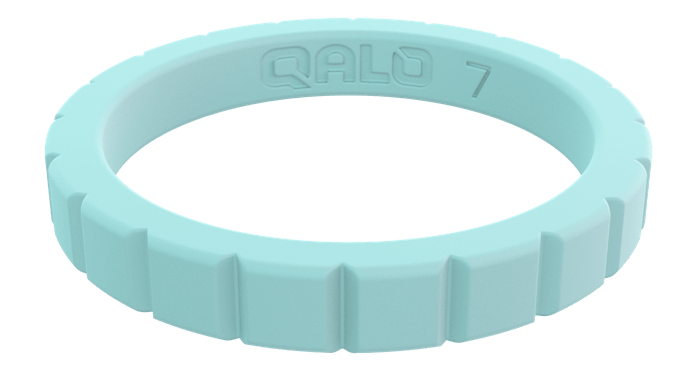 Women's Stackable Step Silicone Ring - Image 2