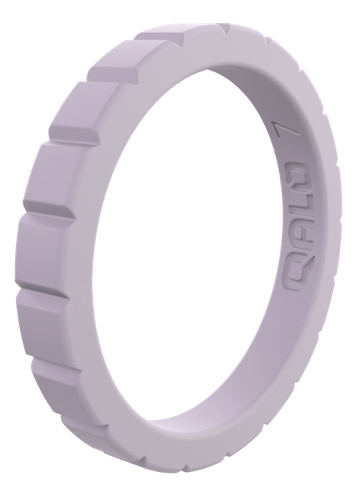 Women's Stackable Step Silicone Ring - Image 3