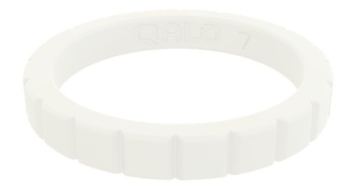 Women's Stackable Step Silicone Ring - Image 6