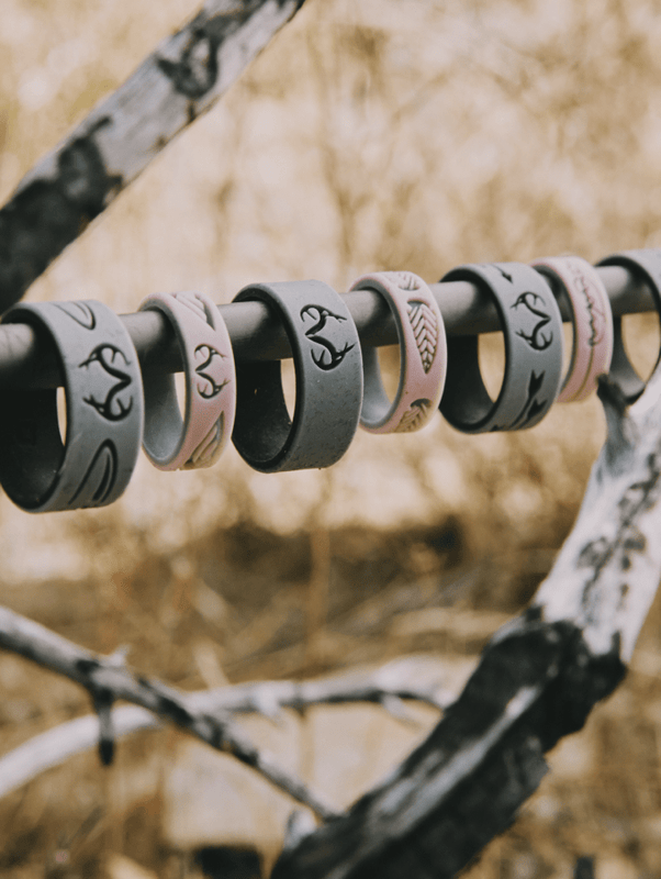 Women's Realtree Clinch Knot Strata Silicone Ring - Image 3