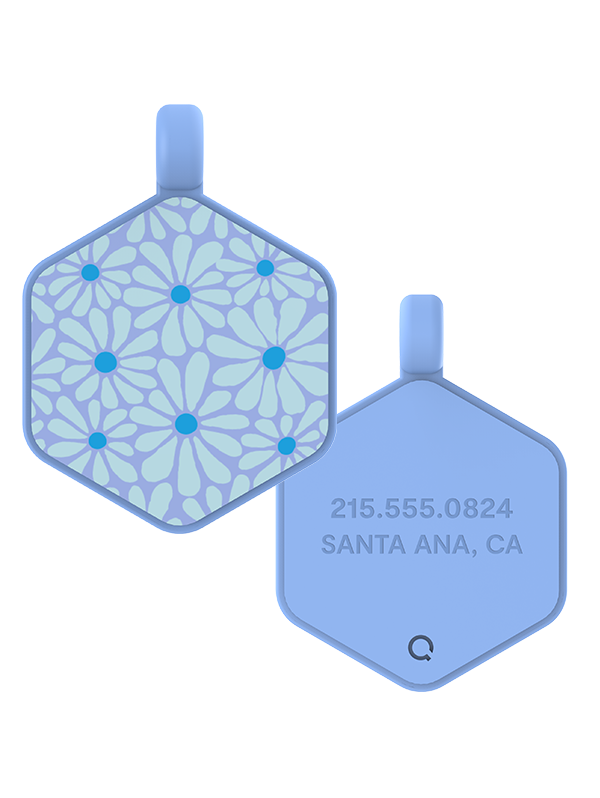 Daisy Hex Dog Tag