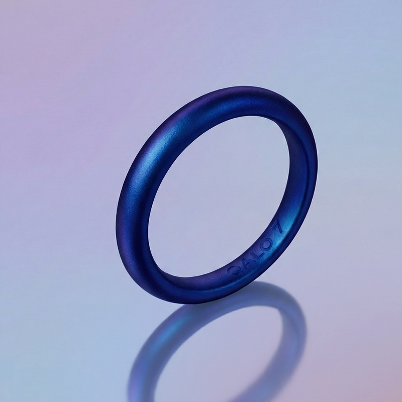 Women's Holographic Classic Stackable Silicone Ring - Image 3