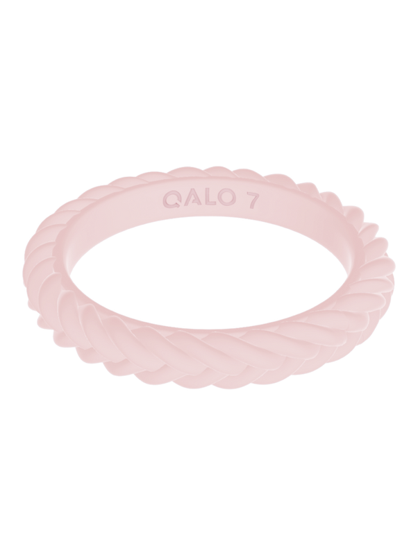 Women's Stackable Braid Silicone Ring - Image 4