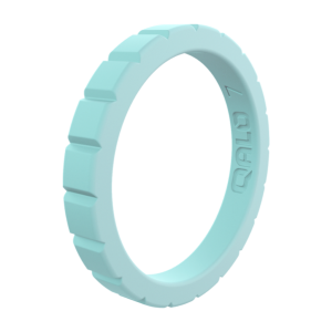 Women's Stackable Step Silicone Ring
