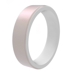 Women's Holographic Switch Reversible Silicone Ring